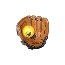 Engelhart handschoen + honkbal bruin