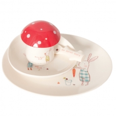Maileg Bunny melamine set