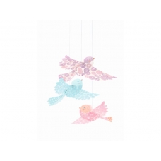 Djeco Glitter papieren vogels