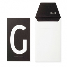 Design Letters Dubbele kaart letter