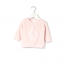 IMPS&ELFS Pullover velours Pinguin