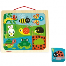 Janod Magneetpuzzel tuin