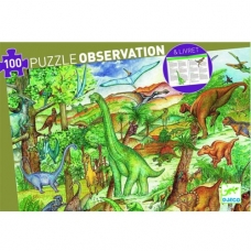 Djeco Observatie puzzel dinosaurussen