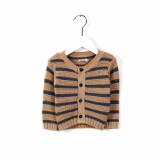 IMPS&ELFS Vest gebreid gestreept