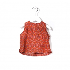 IMPS&ELFS Blouse mouwloos bloem