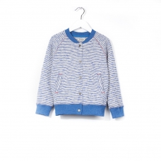 IMPS&ELFS Vest sweat streepje IMPS&ELFS Sweat Vest Streep
