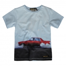 Finger in the nose T-shirt Red Burn
