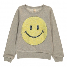 Bellerose sweat grey smiley