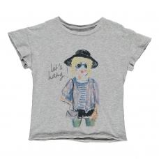 Bellerose T-shirt Califorinia meisje streep