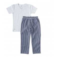 Little Label Pyjama korte mouw streep