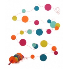Engel. Vilten confetti slinger